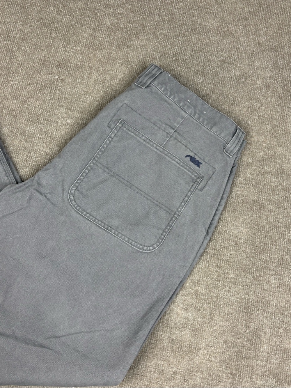 Mountain Khakis Pants Men’s 38x30 Gray Canvas Classic Fit Work Outdoor Durable